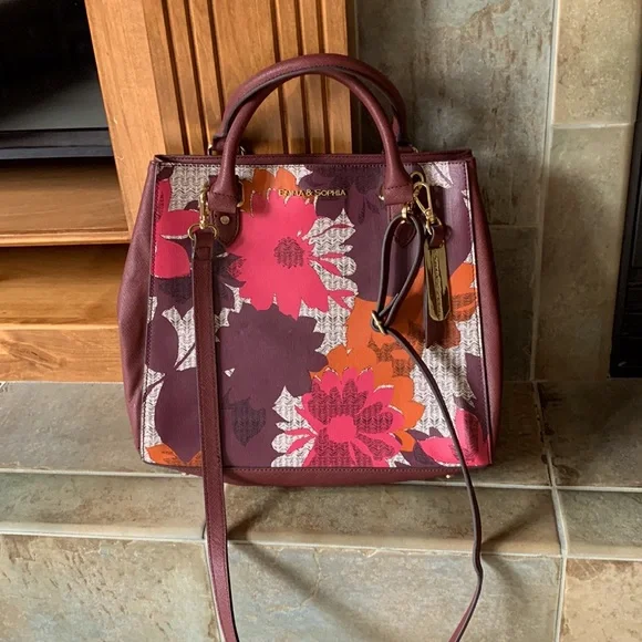 Emma & Sophia | Bags | Emma Sophia Leather Satchel | Poshmark display picture 1
